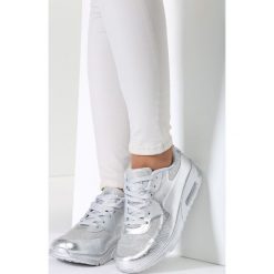 Buty sportowe damskie: Srebrne Buty Sportowe Taylor