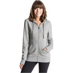 Roxy Bluza Throw Down Hood J Heritage Heather S. Brązowe bluzy sportowe damskie marki Roxy, s, z kapturem. W wyprzedaży za 169,00 zł.