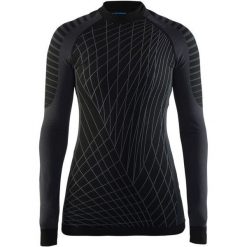 Craft Koszulka Termoaktywna Z Długim Rękawem Active Intensity Black L. Czarne koszulki damskie termoaktywne Craft, na zimę, l, bez wzorów, bez kołnierzyka, z długim rękawem, długie, bez kaptura, outdoorowe. W wyprzedaży za 129,00 zł.