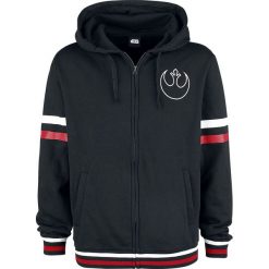 Bluzy męskie: Star Wars Episode 8 – The Last Jedi – Logo Bluza z kapturem rozpinana czarny