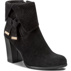 Botki EVA MINGE - Sanchia 2E 17SM1372213EF 801. Czarne botki damskie marki Eva Minge, ze skóry. W wyprzedaży za 249,00 zł.