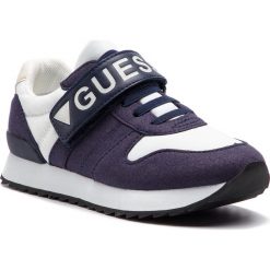 Sneakersy GUESS - Rudy FI5RUD ESU12 BLUE. Niebieskie trampki chłopięce Guess, na rzepy. W wyprzedaży za 159,00 zł.