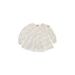 Steiff Girls Tunika - biały - Gr.Moda (6 - 24 miesięcy ). Białe sukienki niemowlęce marki Steiff, z aplikacjami, z bawełny. Za 119,00 zł.