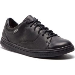Półbuty CLARKS - Norsen LaceGtx GORE-TEX 261361887 Black Leather. Czarne półbuty męskie marki Clarks, na co dzień, bez wzorów, ze skóry ekologicznej, eleganckie, bez zapięcia. W wyprzedaży za 299,00 zł.
