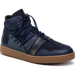 Sneakersy TRUSSARDI JEANS - 77A00099 U706. Niebieskie sneakersy męskie Trussardi Jeans, na co dzień, bez wzorów, z jeansu, eleganckie, bez zapięcia. Za 579,00 zł.