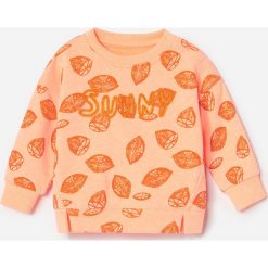Bluza dresowa z aplikacją - Pomarańczowy. Pomarańczowe bluzy męskie Reserved, z aplikacjami, z dresówki, bez kołnierzyka, bez rękawów, bez kaptura. W wyprzedaży za 19,99 zł.