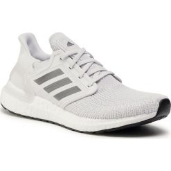 Buty adidas - Ultraboost 20 EG0694 Dash Grey/Grey Five/Solar Red. Szare buty sportowe męskie Adidas, z materiału, bez zapięcia, do biegania. Za 749,00 zł.
