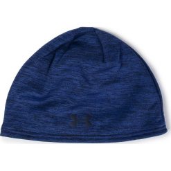 Czapka UNDER ARMOUR - Storm Logo Beanie 1321238-409 Niebieski. Niebieskie czapki męskie Under Armour, na zimę, bez wzorów, z poliesteru. W wyprzedaży za 79,00 zł.