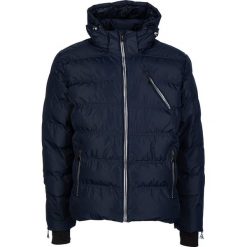 Kurtka zimowa w kolorze granatowym. Niebieskie płaszcze męskie Peak Mountain, na zimę, m, bez wzorów, bez kaptura. W wyprzedaży za 229,95 zł.