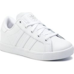Buty adidas - Coast Star C EE7487 Ftwwht/Ftwwht/Gretwo. Białe półbuty dziewczęce Adidas, na sznurówki. Za 199,00 zł.