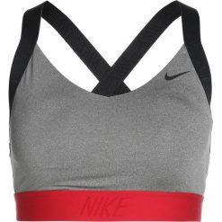 Biustonosze sportowe: Nike Performance PRO INDY LOGO BACK BRA Biustonosz sportowy carbon heather/black/gym red/black