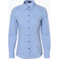 More & More - Bluzka damska, niebieski. Niebieskie bluzki damskie marki More & More, bez wzorów, biznesowe, bez kołnierzyka, bez rękawów. Za 259,95 zł.