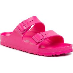 Klapki BIRKENSTOCK - Arizona Eva 1015471 Purple. Różowe klapki damskie Birkenstock, bez wzorów, z tworzywa sztucznego, bez obcasa. Za 179,00 zł.