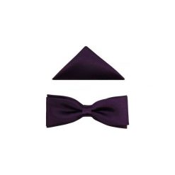 Fioletowa / śliwkowa mucha męska slim B56. Fioletowe muszki męskie Modini Moda Męska, na co dzień, bez wzorów, z tkaniny, eleganckie. Za 45,00 zł.