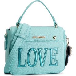 Torebka LOVE MOSCHINO - JC4256PP07KH0700 Azzurro. Niebieskie torebki klasyczne damskie Love Moschino, bez wzorów, ze skóry ekologicznej, klasyczne, na ramię, bez dodatków. W wyprzedaży za 549,00 zł.