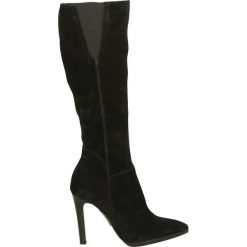 Kozaki - 7032 952 NERO. Czarne kowbojki damskie Venezia, ze skóry, na platformie. Za 299,00 zł.
