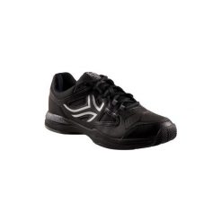 BUTY TENISowe TS 500 MĘSKIE na mączkę ceglaną. Czarne buty sportowe męskie ARTENGO, z poliesteru, bez zapięcia, tenisowe. Za 149,99 zł.