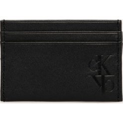 Calvin Klein Jeans - Portfel skórzany. Czarne portfele męskie Calvin Klein Jeans, bez wzorów, z jeansu. Za 169,90 zł.