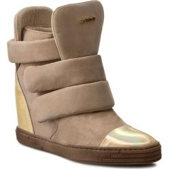 Buty zimowe damskie: Sneakersy CARINII – B3493 Venus 14 Plat. Multik./Samuel 1365