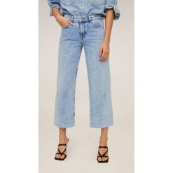 Mango - Jeansy Culotte. Niebieskie jeansy damskie Mango. W wyprzedaży za 95,90 zł.