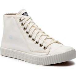 Trampki G-Star Raw Rovulc Hb Mid D07670-8715-110. Białe półbuty damskie G-Star RAW, bez wzorów, retro, bez obcasa, bez zapięcia. Za 349,00 zł.
