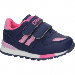 Granatowe buty sportowe na rzepy Casu F-627. Szare buciki niemowlęce Casu, na rzepy. Za 59,99 zł.
