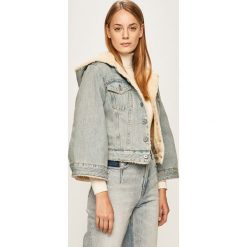 Levi's Made & Crafted - Kurtka jeansowa. Niebieskie kurtki damskie Levi's® Made & Crafted, s, bez wzorów, z bawełny, krótkie. Za 899,90 zł.