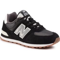 Sneakersy NEW BALANCE - GC574SPT Czarny. Czarne półbuty damskie New Balance, ze skóry. W wyprzedaży za 169,00 zł.