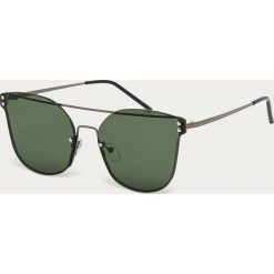 Answear Lab - Okulary przeciwsłoneczne. Czarne okulary przeciwsłoneczne damskie Answear Lab. Za 59,90 zł.