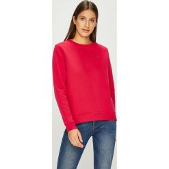 Tommy Hilfiger - Bluza Louisa. Różowe bluzy damskie TOMMY HILFIGER, l, z bawełny, bez kaptura. Za 359,90 zł.