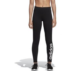 ADIDAS ESSENTIALS LINEAR > DP2386. Legginsy damskie Adidas, s, z napisami, z elastanu, klasyczne. Za 119,99 zł.