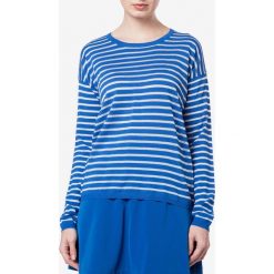 Silvian Heach Sweter Niebieski. Niebieskie bluzy damskie Silvian Heach, xxs, w paski, z poliesteru, bez rękawów, bez kaptura. Za 343,95 zł.