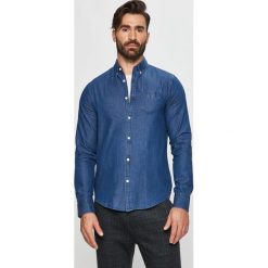 Scotch & Soda - Koszula jeansowa. Niebieskie koszule męskie Scotch & Soda, s, bez wzorów, z bawełny, casualowe, button down, z długim rękawem. Za 389,90 zł.