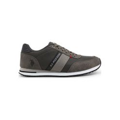 U.S. POLO ASSN. tenisówki męskie 41 szare. Szare trampki męskie U.S. Polo Assn., bez wzorów, eleganckie, bez zapięcia. Za 369,00 zł.