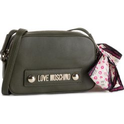 Torebka LOVE MOSCHINO - JC4027PP18LC0850 Verde. Zielone listonoszki damskie Love Moschino, bez wzorów, ze skóry ekologicznej, bez dodatków. W wyprzedaży za 379,00 zł.