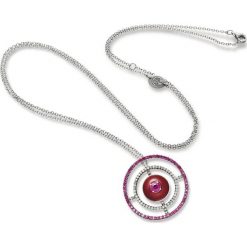 Naszyjniki damskie: Unikalny Naszyjnik – złoto białe 750, Brylant 0,56ct…