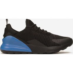 Czarno-Niebieskie Buty Sportowe Card Trick. Czarne buty sportowe męskie Born2be, na sznurówki. Za 109,99 zł.