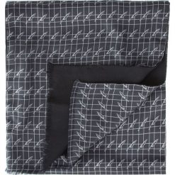 Szal męski 84-7M-X01-X01. Szare szaliki męskie Wittchen, bez wzorów, z jedwabiu, eleganckie. Za 239,90 zł.