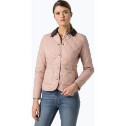 Barbour - Damska kurtka pikowana – Deveron, różowy. Różowe kurtki damskie Barbour, bez wzorów, ze sztruksu, bez kaptura. Za 649,95 zł.