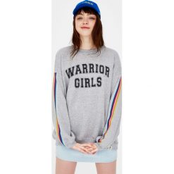 Bluzy damskie: Bluza college z napisem