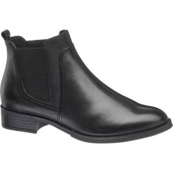 Botki damskie 5th Avenue czarne. Czarne botki damskie na zamek marki 5th Avenue, z gumy, na zamek. Za 167,00 zł.