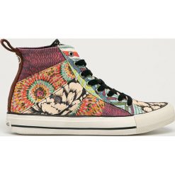 Desigual - Trampki. Trampki i tenisówki damskie Desigual, bez wzorów, z gumy, na sznurówki. Za 399,90 zł.