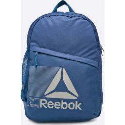 Reebok - Plecak. Niebieskie plecaki męskie marki Reebok, z poliesteru. W wyprzedaży za 99,90 zł.