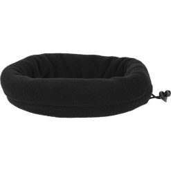 Bandana uniseks BANU002 - głęboka czerń. Szaliki damskie 4f, bez wzorów, z polaru. W wyprzedaży za 14,99 zł.