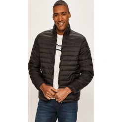 Calvin Klein - Kurtka. Czarne płaszcze męskie Calvin Klein, s, bez wzorów, z poliesteru, krótkie, bez kaptura. Za 899,90 zł.