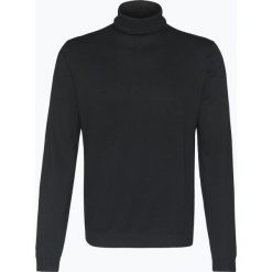 Finshley & Harding - Sweter męski – Pima-Cotton/Kaszmir, czarny. Czarne swetry klasyczne męskie marki Finshley & Harding, l, z bawełny. Za 249,95 zł.