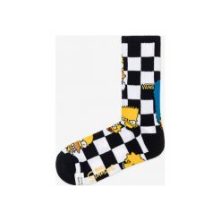 Vans The Simpsons Skarpetki Wielokolorowy. Skarpetki damskie Vans, bez wzorów, z elastanu. Za 68,95 zł.
