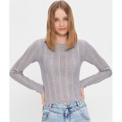 Ażurowy sweter - Jasny szary. Szare swetry damskie House, s, bez wzorów, bez rękawów, bez kaptura. W wyprzedaży za 29,99 zł.