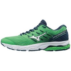 Mizuno Wave Prodigy 2 Poison Green White Blue Wing Teal 44.5. Niebieskie buty sportowe męskie Mizuno, bez zapięcia, do biegania, mizuno wave. Za 431,00 zł.