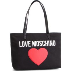 Torebka LOVE MOSCHINO - JC4330PP07KV100A Nero. Czarne torebki klasyczne damskie Love Moschino, bez wzorów, ze skóry ekologicznej, klasyczne, bez dodatków. W wyprzedaży za 359,00 zł.